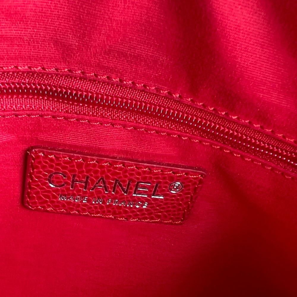 Chanel Red Quilted vintage shoulder bag - Picture 7 of 10